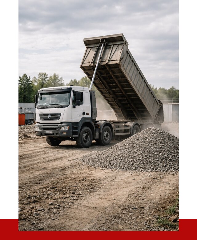 Доставка самосвалом 40 кубов в Сочи от 9302 р. | ПРОНЕРУДСчи