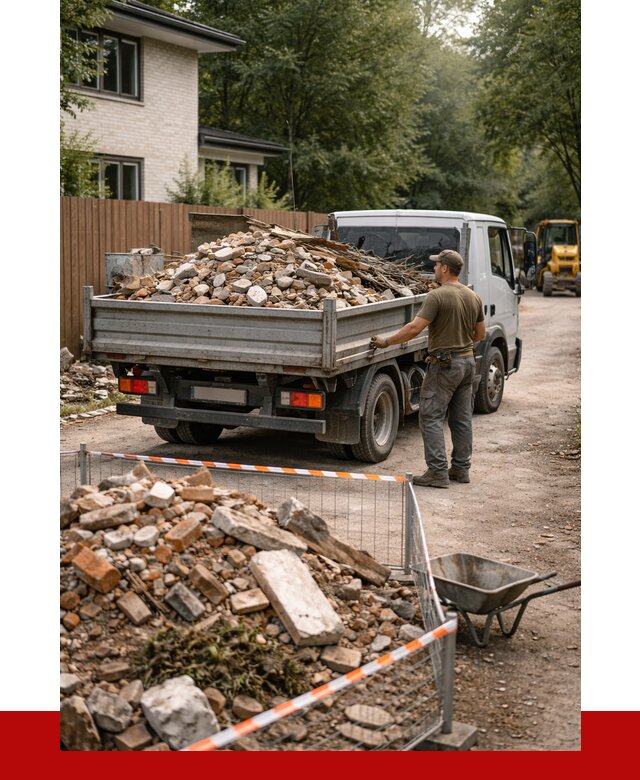 Вывоз строительного мусора с погрузкой в Сочи от 7752 р | ПРОНЕРУДСчи