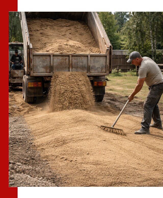 Отсыпка участка песком в Сочи быстро и качественно
