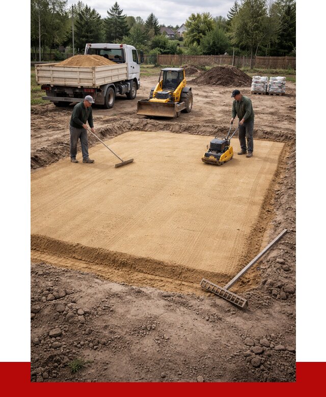 Устройство песчаной подушки в Сочи от 4651 р. ПРОНЕРУДСчи